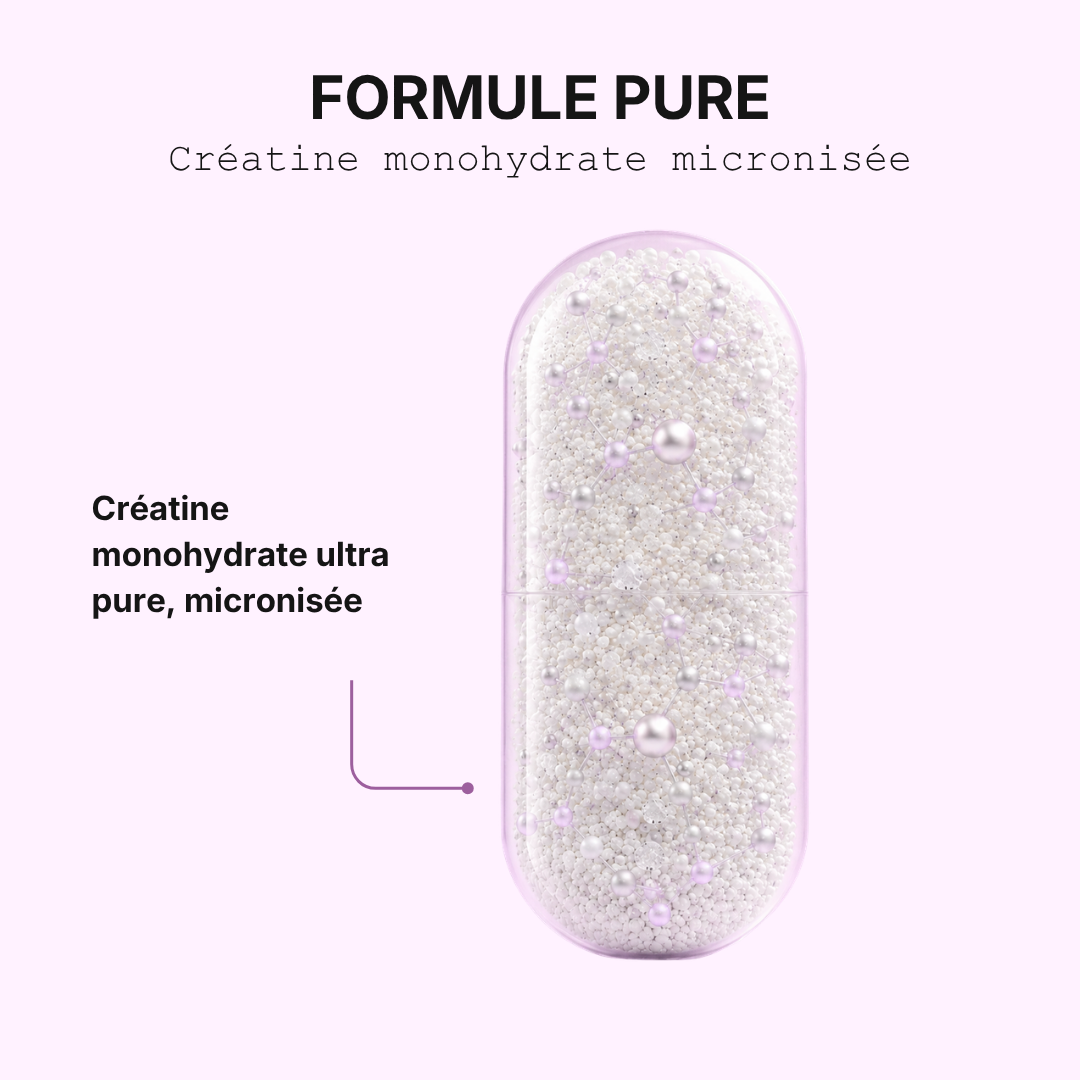 Créatine Femme – Force & Tonicité