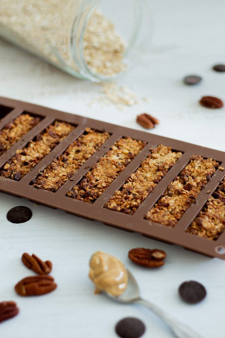 Barres moelleuses cacao-noisette : l’encas sportif au collagène pour vos articulations