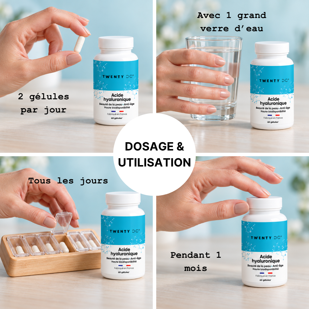 Acide hyaluronique en gélules