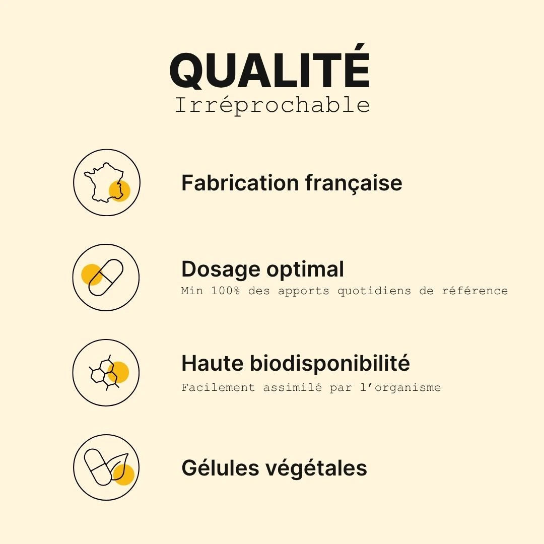 Multivitamines à la qualité irréprochable 