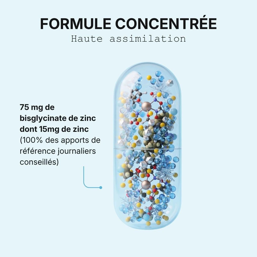 Zinc bisglycinate formule concentrée