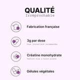 Créatine Femme – Force & Tonicité